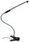 LED-Klemm-Leuchte-Lampe TONY schwarz mit Flexarm und Dimm-Touch-Funktion Tisch-Nachtisch-Schreibtisch-Arbeits-Leuchte-Lampe