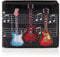 SHAGWEAR ® Geldbörse Portemonnaie Herren Geldbeutel Herren Portmonee Designs: (E-Gitarre Schwarz/Electric Guitars)