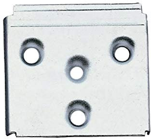 Amig - Colgador Metálico | Para Colgar Módulos de Cocina y Baño Suspendidos, Armarios y Otros Muebles de Pared | Kit de Soporte Oculto con Placa y Bastoncillo | Acero Zincado