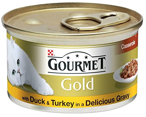 Gourmet Gold with Duck & Turkey in a Delicious Gravy (85g) - Pack of 6