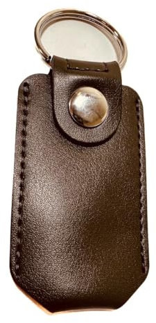 TUFF LUV Premium Leather Case with Pocket Clip & Keyring [Compatible With Leatherman Micra/Squirt Multi-Tools]