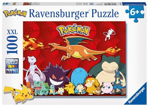 Ravensburger Pokemon - 100 Piece Jigsaw Puzzle with Extra Large Pieces for Kids Age 6+