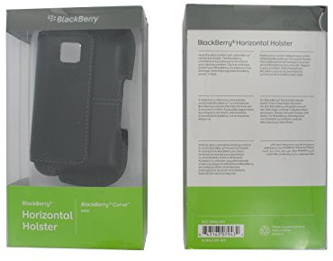 BlackBerry ACC-18965-201 Horizontal Holster -Etui en cuir pour blackberry curve 8900 noir