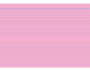 RNK Karteikarten A5 liniert rosa VE=100 Stück