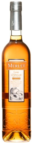 Merlet Lune d’Abricot Apricot Brandy Liqueur, Premium French Fruit Liqueur from Roussillon Apricots, 70 cl Bottle, Ideal for Cocktails, Spritzes, Home Bar Sipping and Gifting