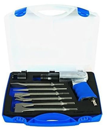 Unior 1514PB Druckluftschlaghammer-Set mit Meißel