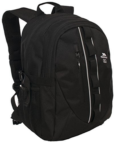Trespass Deptron Day Backpack/Rucksack (30 Litres) (One Size) (Black)