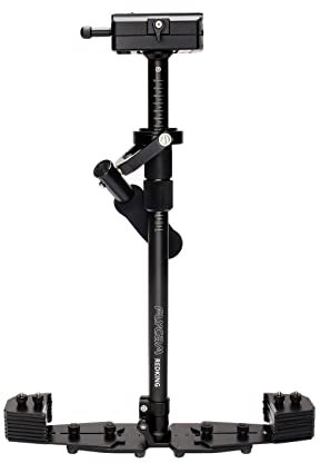 Stabilizzatore per fotocamera portatile telescopico FLYCAM Redking. Carico utile: 7 kg / 15 libbre. Controllo rotazionale a 3 assi, facile controbilanciamento verticale. (FLCM-RK)