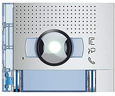 BTICINO, Frontblende Weitwinkel-Audio-/Video-Modul mit 2 Ruftasten, 2-reihig, Allmetal für SFERA Türstation, 351321