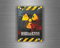 Akachafactory Aufkleber Sticker Auto Motorrad Radioactive Zombie Outbreak JDM Tuning