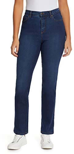 Gloria Vanderbilt Women's Amanda Classic High Rise Tapered Jean Standard, Scottsdale, 16 Short