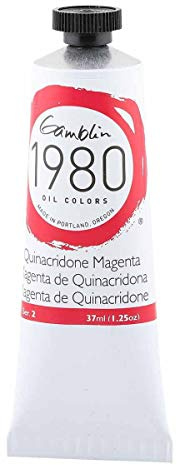 Gamblin 1980 Oil Quin Magenta 37Ml