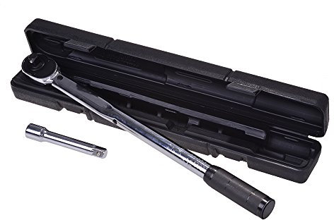 Drehmomentschlüssel 1/2 Zoll 20-210 Nm + Nüsse mit Koffer TÜV-Süd geprüft Umschaltknarre