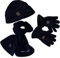 STADE Français Echarpe + Gants + Bonnet Paris - Collection Officielle - Taille Adulte Homme S/M