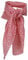 TigerTie Damen Nickituch in rot grauweiss gepunktet - Halstuch 100% Seide - 50 x 50 cm