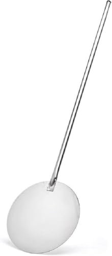 DE BUYER -3290.31 -pelle a pizza tout inox ronde ø 31cm, Blanc