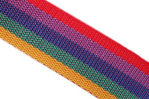 dalipo 19003 - Gurtband 40mm, regenbogen