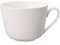 Villeroy & Boch Twist White Tasse, 200 ml, Höhe: 7 cm, Premium Porzellan, Weiß