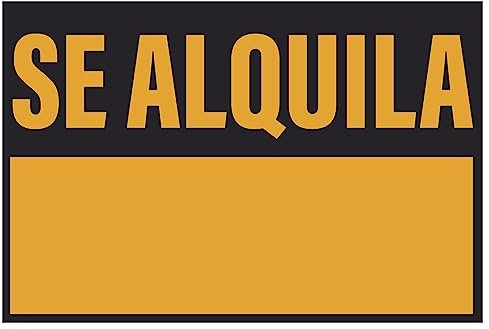Wurko - Cartel Se Alquila 50 x 35 cm