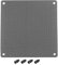sourcing map 3 Packungen Lüftergitter Fingerschutz 140mm x 140mm Gehäuse Computer