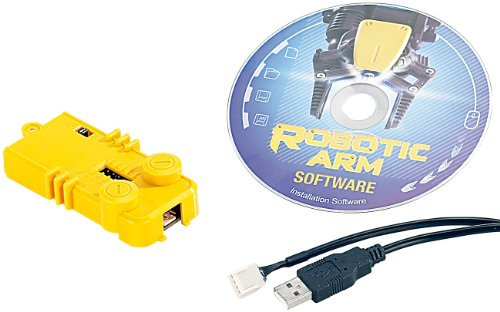 Playtastic Zubehör zu USB-Roboterarm: USB-Schnittstelle für Roboter-Arm NC-1424 (Roboterarm-Bausatz programmierbar, USB-Roboter-Arm-Bausatz, Spielzeug)