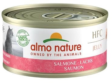 almo nature HFC Jelly Katzenfutter nass - Lachs 24er Pack (24 x 70g)