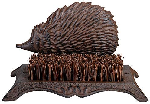 Fallen Fruits LH61 Hedgehog Boot Brush,Brown,6.5H