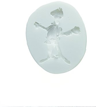 silikomart 71.113.00.0096 Silikonform Sugarflex Clown, weiß