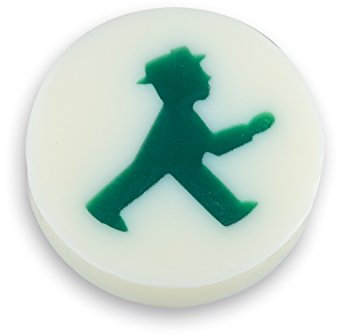 AMPELMANN Seife - Seifenfreund - rund - Geher -Zitronengras -grün