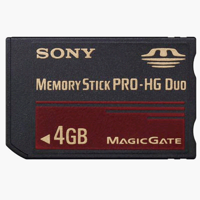 Sony Memory Stick Pro Duo 4 GB
