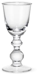 Holmegaard Dessertweinglas 8 cl Charlotte Amalie aus mundgeblasenem Glas, klar