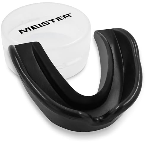 Meister Moldable Single Mouthguard w/Case - Black