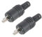 electrosmart Pack of 2-2 Pin Din Male Hi Fi Speaker/Loudspeaker Cable Plugs with Screw Connections