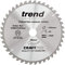 Trend Wood Mitre Saw Blade, 255mm Diameter, 30mm Bore, 42 Teeth, 2.4mm Kerf, -5° Hook, TCT, Fine Finish, CSB/CC25542