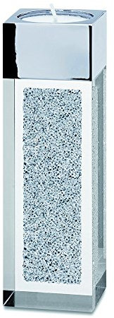 Teelicht Pylon klein Crystal Infinity