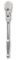 GEARWRENCH 1/4 Drive 120XP Flex Head Teardrop Ratchet 6-3/4-81012P