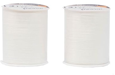 Korbond Filo in Poliestere Universale Bianco 320 m Confezione Doppia Macchine da Cucire – Non restringe