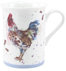 Lesser & Pavey Country Cockerel 4 Mug, Multi