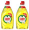 Fairy Lavage Platinum Liquide Citron (383ml) - Paquet de 2