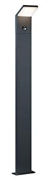 Trio Leuchten LED Außenleuchte Pearl 421169142, Druckguss Aluminium anthrazit, 1x 9 Watt, Anthrazit, Weiß