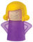 Angry Mama Mikrowellenreiniger, violette Basis