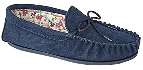 Mokkers Womens/Ladies Lily Slip On Slippers (6 UK) (Navy)