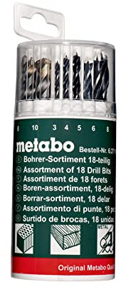 Metabo 627190000 18teilig Universal-Bohrersortiment