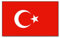 Flagge Türkei 90 x 150 cm Fahne mit 2 Ösen 100g/m² Stoffgewicht Hissflagge für Mast