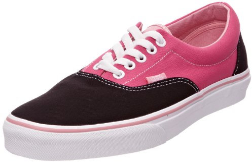 Vans Mixte Era Canvas 1 Chaussures de Skateboard, 2 Tone Black Magenta, 39 EU