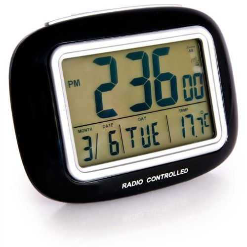 Wecker Digitales Thermometer Uhr- und Datumanzeige Alarm Funktion Denver REC-33