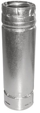 DuraVent Pellet Stove Vent Pipe - 4in. Dia. x 12in.L, Model# 4PVL-12