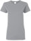Gildan Ladies/Womens Heavy Cotton Missy Fit Short Sleeve T-Shirt (S) (Sport Grey)