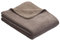 IBENA Dublin Kuscheldecke 220×240 cm – XXL Decke Hellbraun Espresso, Kuscheldecke aus Baumwollmischung angenehm warm und kuschelig, hervorragende Qualität