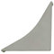 [DQ de PP] Angle Leisten Aluminum Silver pour cuisine 23 mm x 23 mm travail de raison Profil Profilé Cuisine Profilé Table Plaques Leisten
